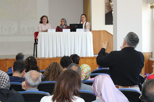 "Geçmişten Günümüze Değişen Aile Rolleri" Paneline katıldık.