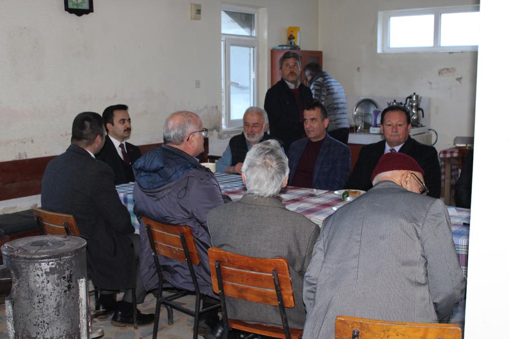 Kaymakamımız Sayın Nurullah Cemil ERCİYAS İlçemiz Köylerini Ziyaret Etti 