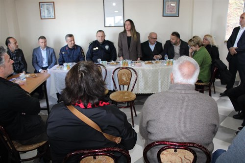 Sayca Köyümüzde “Halk Günü” toplantısında hemşehrilerimizle bir araya geldik.